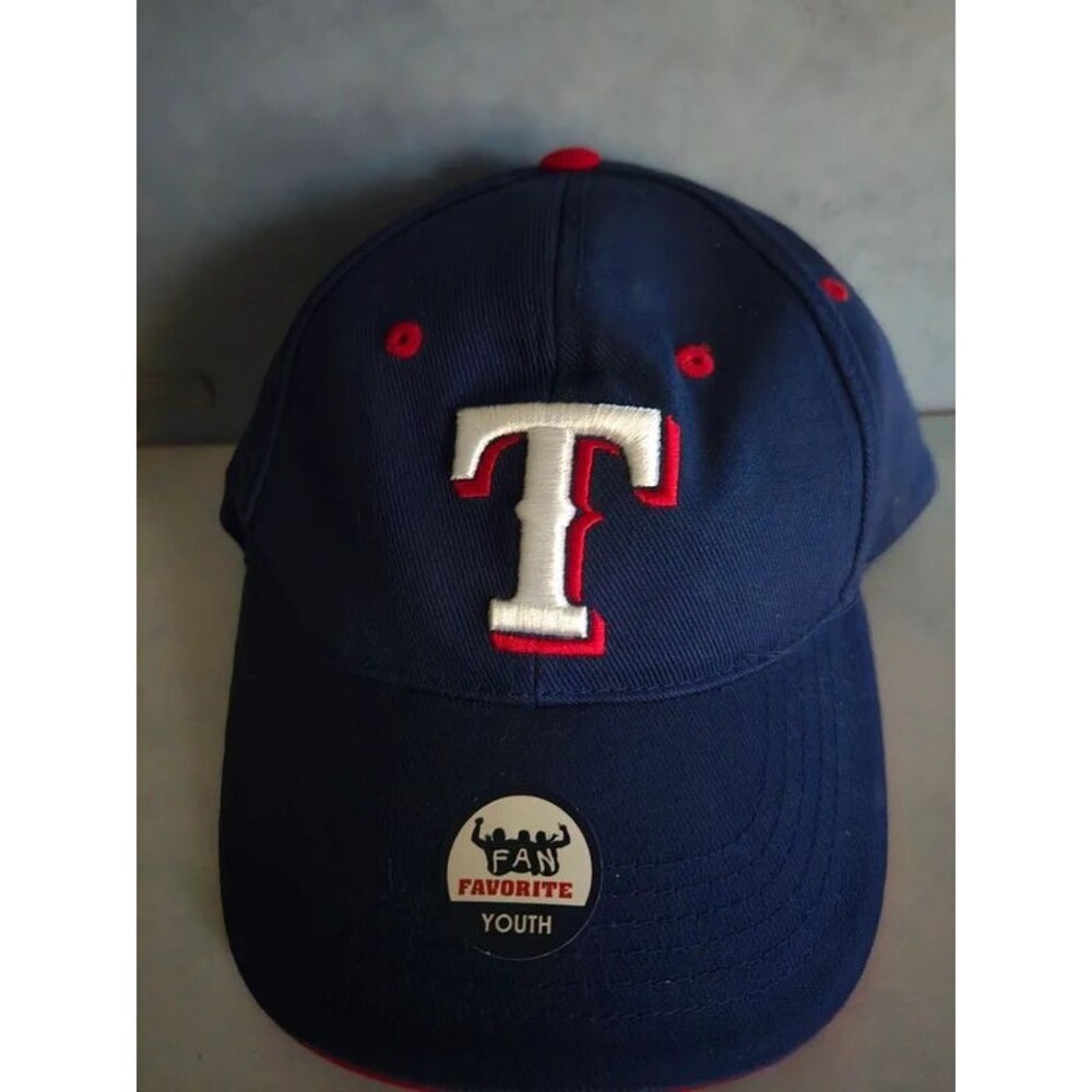 Mlb Fan Favorite Texas Rangers Adjustable Hat (BR)